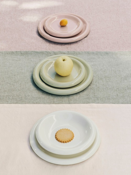 HAY BARRO PLATE 2枚セット Φ18cm