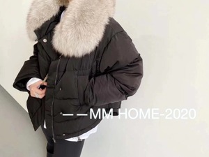 ファー付き　中綿ブルゾン　AJ42441-6681