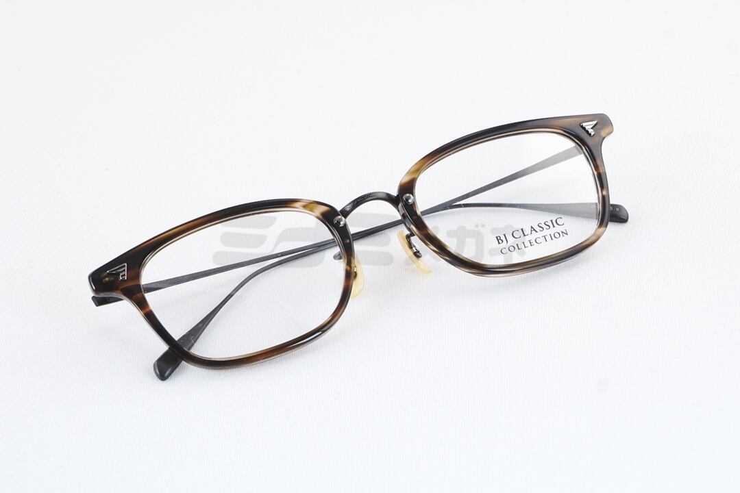 BJ CLASSIC メガネ COM-545NT C-30-26 ウェリントン スクエア チタン