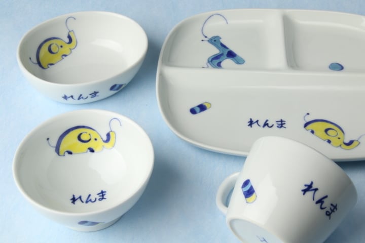 有田焼 食器セット 退職 異動 名入れ SXX 食器セット 有田焼 開運赤富士松竹梅鶴 茶碗
