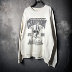 00s Hanes NFL RAIDERS スウェット　白　両面プリント　レイダース