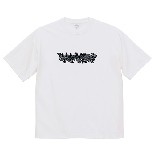 crocodile design T-shirt light (white) /CROCOT-SHIRT LIGHT WT