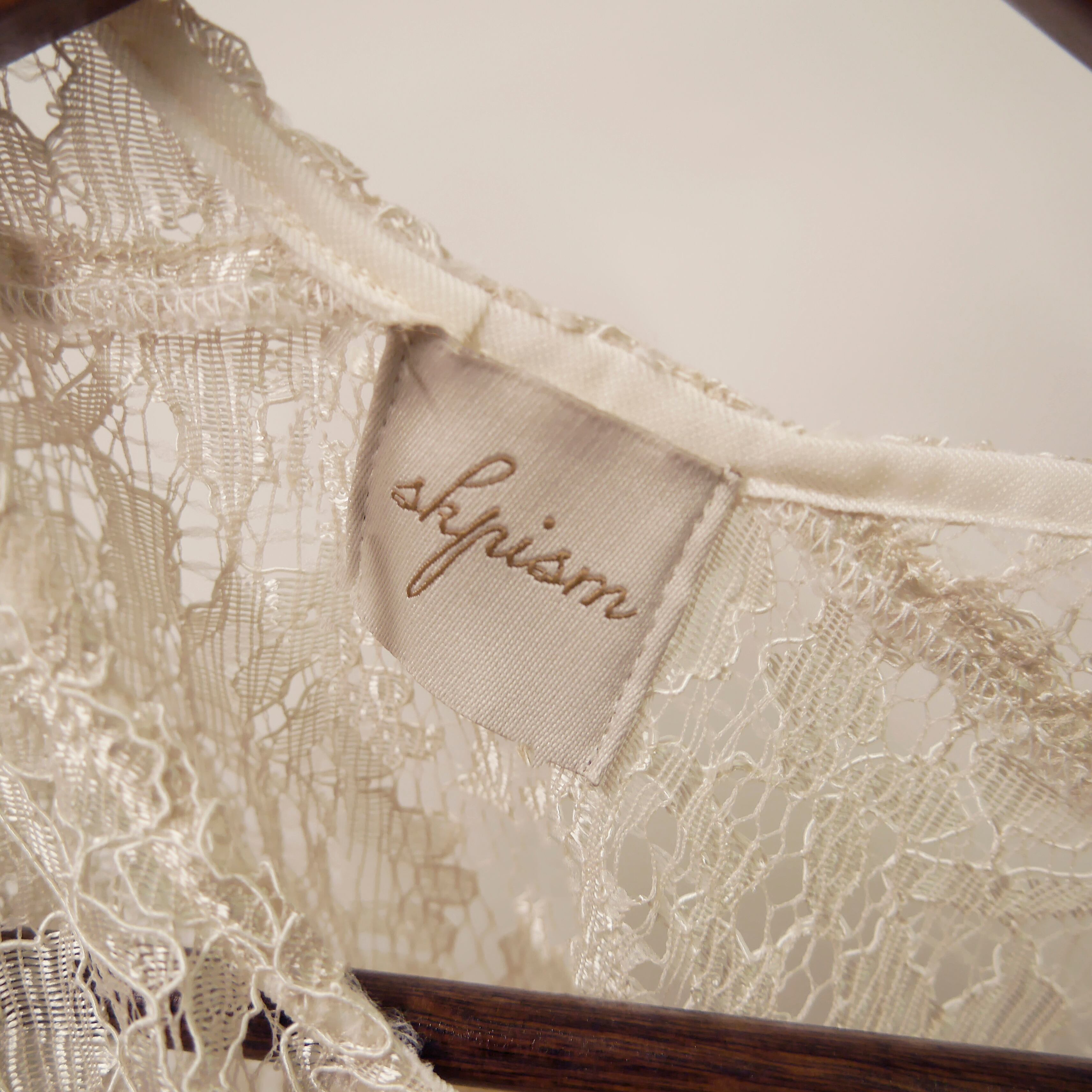 Antique lace dress（全2色） | skpism®
