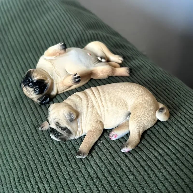 ひつじさん:おパグさんワールド(一点もの) Exquisite figure -drink- t-plush25 | Pug shower - パグシャワー
