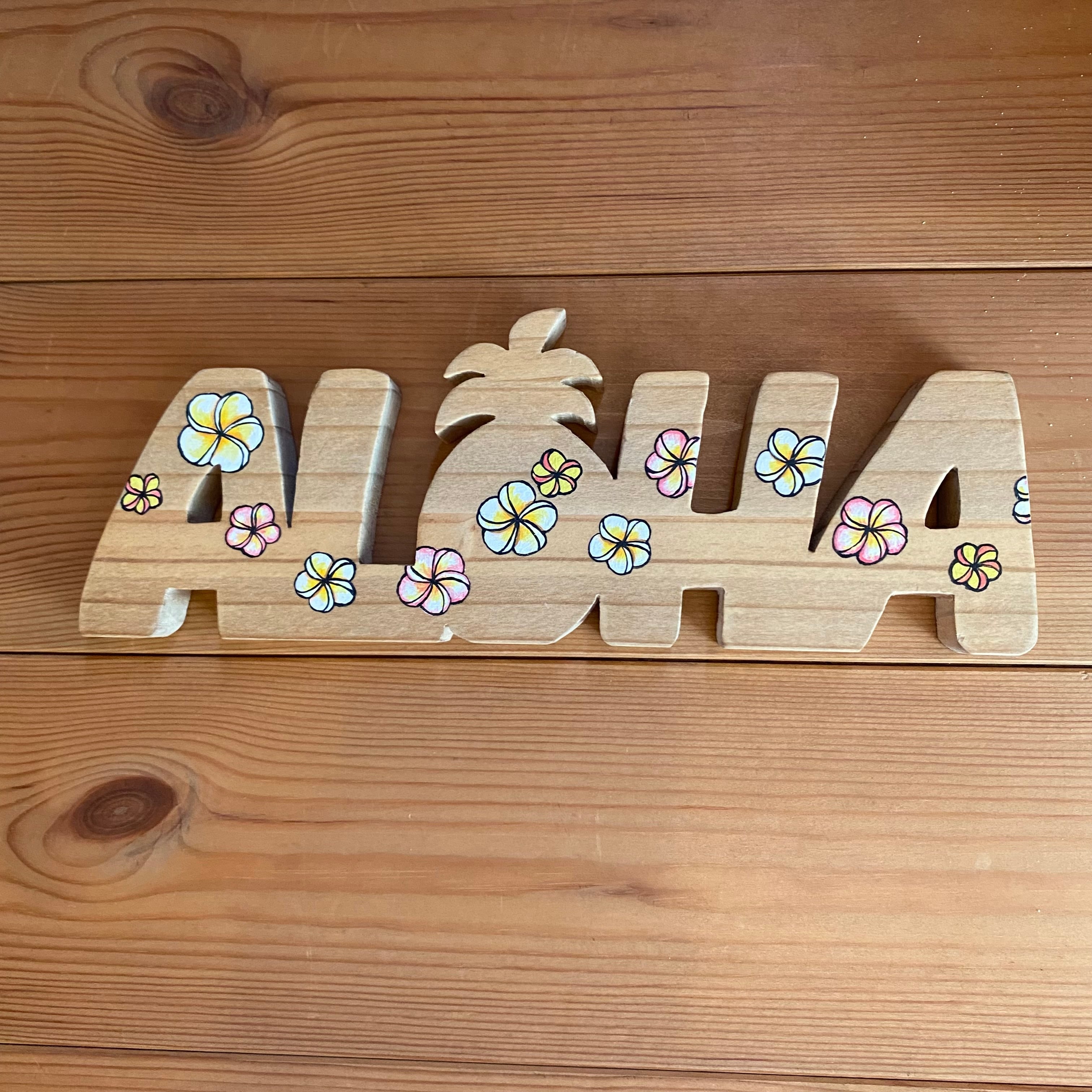 Aloha 木製看板など3点 Aloha 木製看板など3点 Aloha 木製看板など3点 Aloha 木製看板など