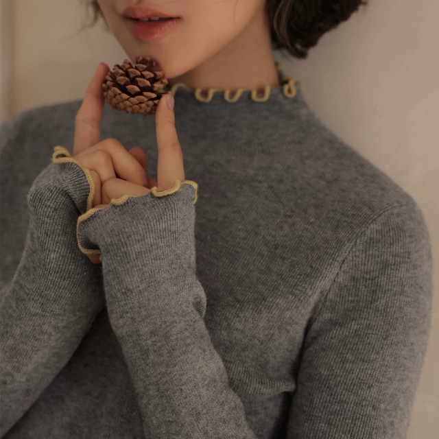 ウェーブレイヤープルオーバー F3906