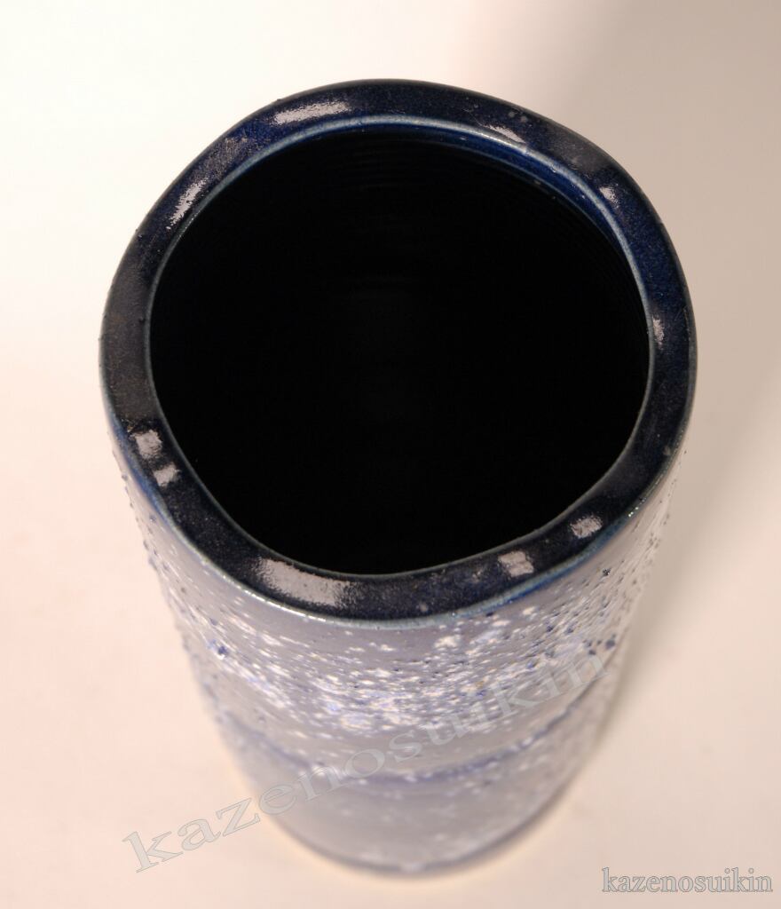 青窯変寸胴花入 10号 （信楽焼き・花瓶・花入れ・花器・壺・壷