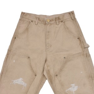 【KAMIYA】BORO Duck Painter Pants