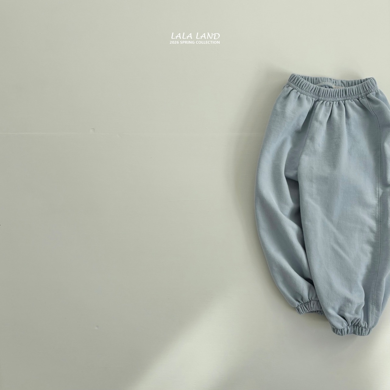 LALALAND 26/SS （Kids）Stitch jogger pants