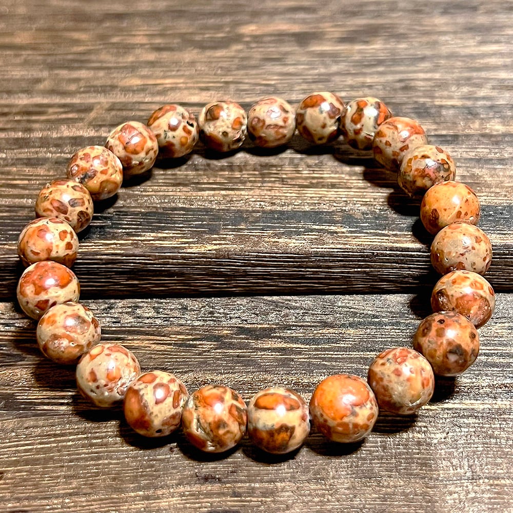 採掘禁止になり超希少!【限定入荷】龍宮舎利 ブレスレット ① 8-9㎜ タイ産 18㎝ サイズ変更可能