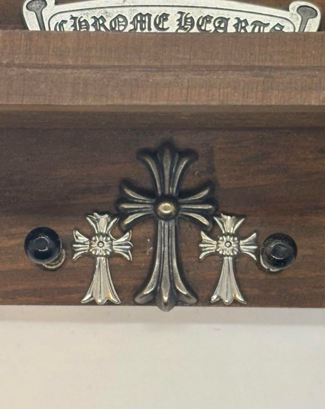 CHROME HEARTS クロムハーツ 小物置き 家具 インテリア クロス メガネ