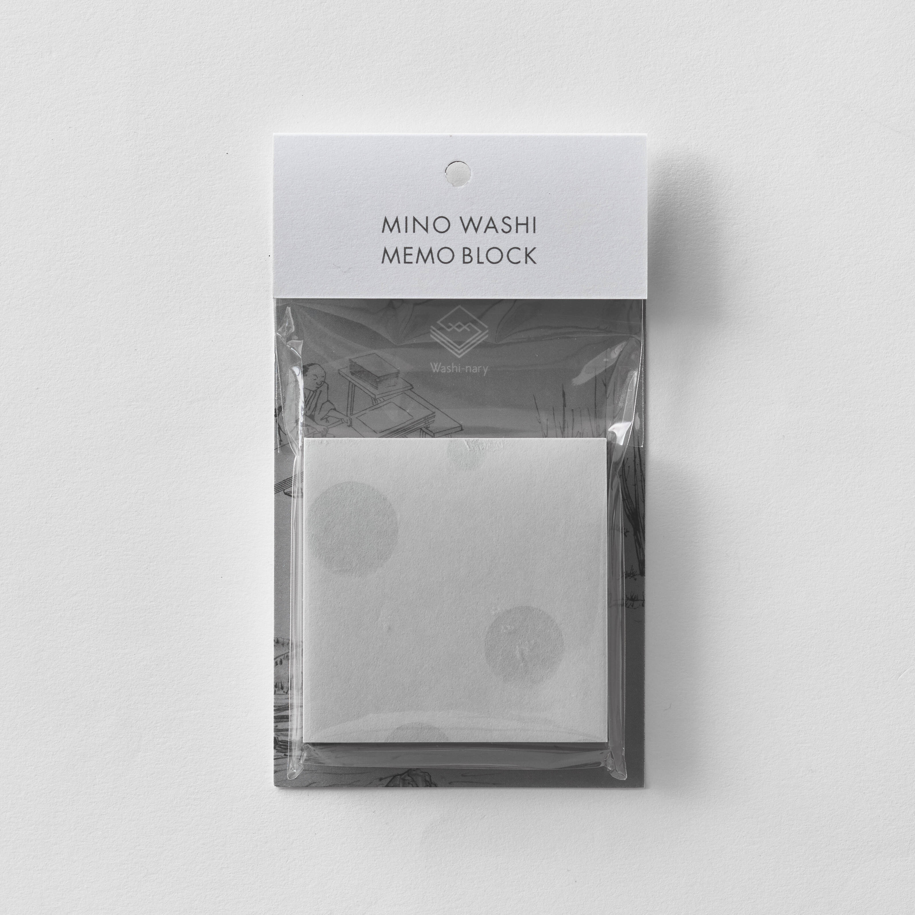 MINO WASHI MEMO BLOCK 美濃和紙メモブロック/水玉 | WACCA