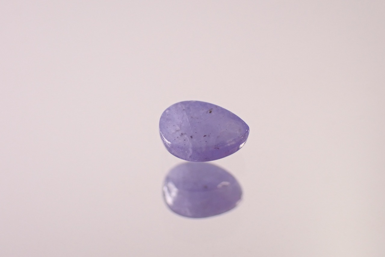 【原石セット】タンザナイト　0.63ct/2.77ct　[D3-394]