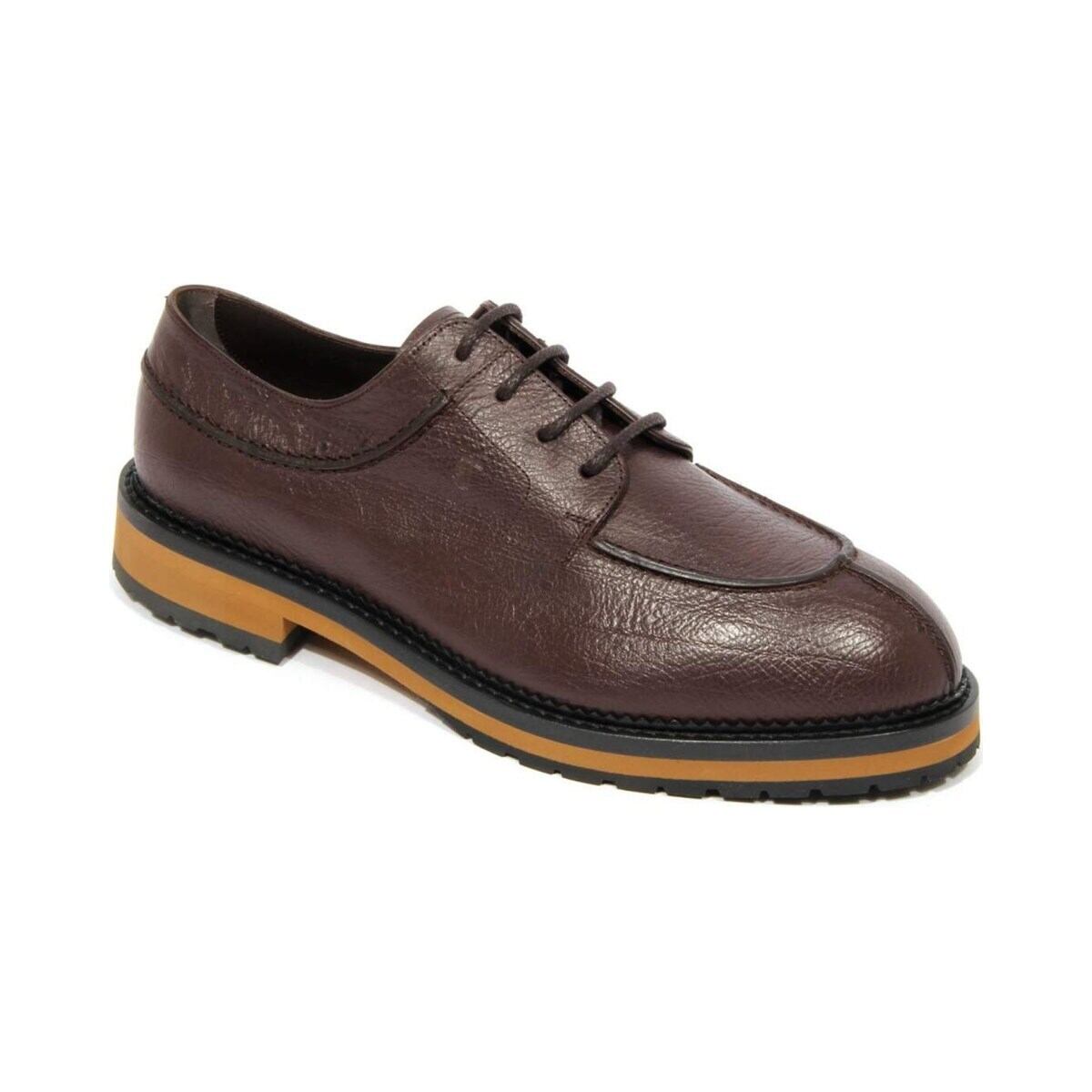 TOD'S トッズ メンズ レースアップシューズ レザー ブラウン