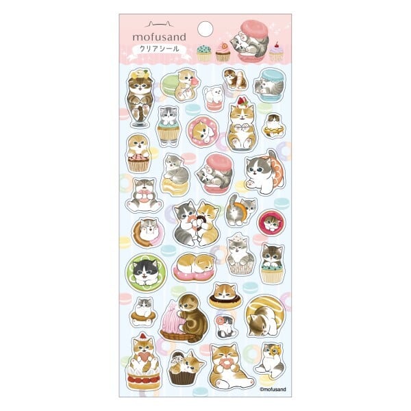 専用★配布終了非売品★もふもふストア★ノベルティステッカー含む８個★クリアシール ed1880f08403eeb6cd3ff08a5b618a