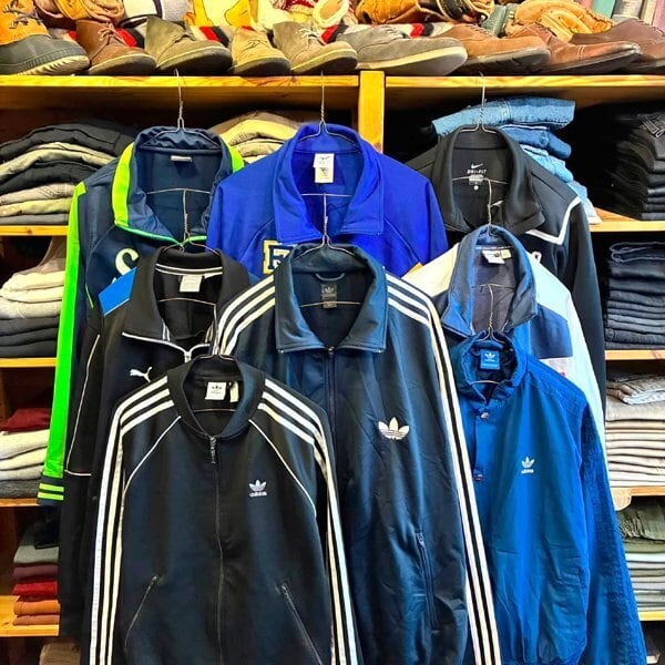 1点物◇アディダスadidasトラックジャケット紺ジャージ古着XXLメンズ
