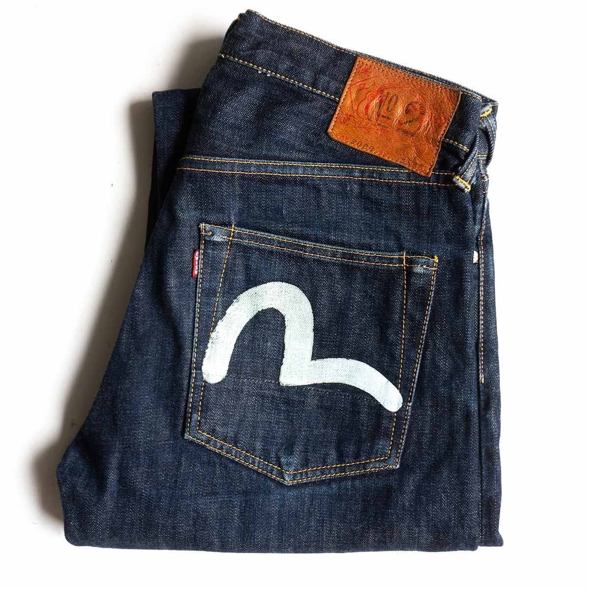 雰囲気抜群/濃紺】EVISU【LOT.0119 メニーポケット デニムパンツ】36