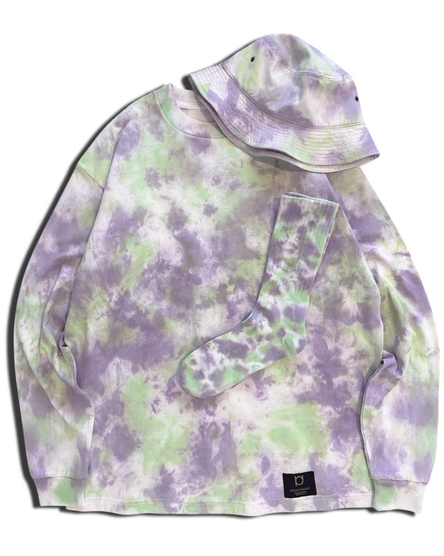 【セットアップ可】タイダイL/S T-shirts 雨上がりの朝