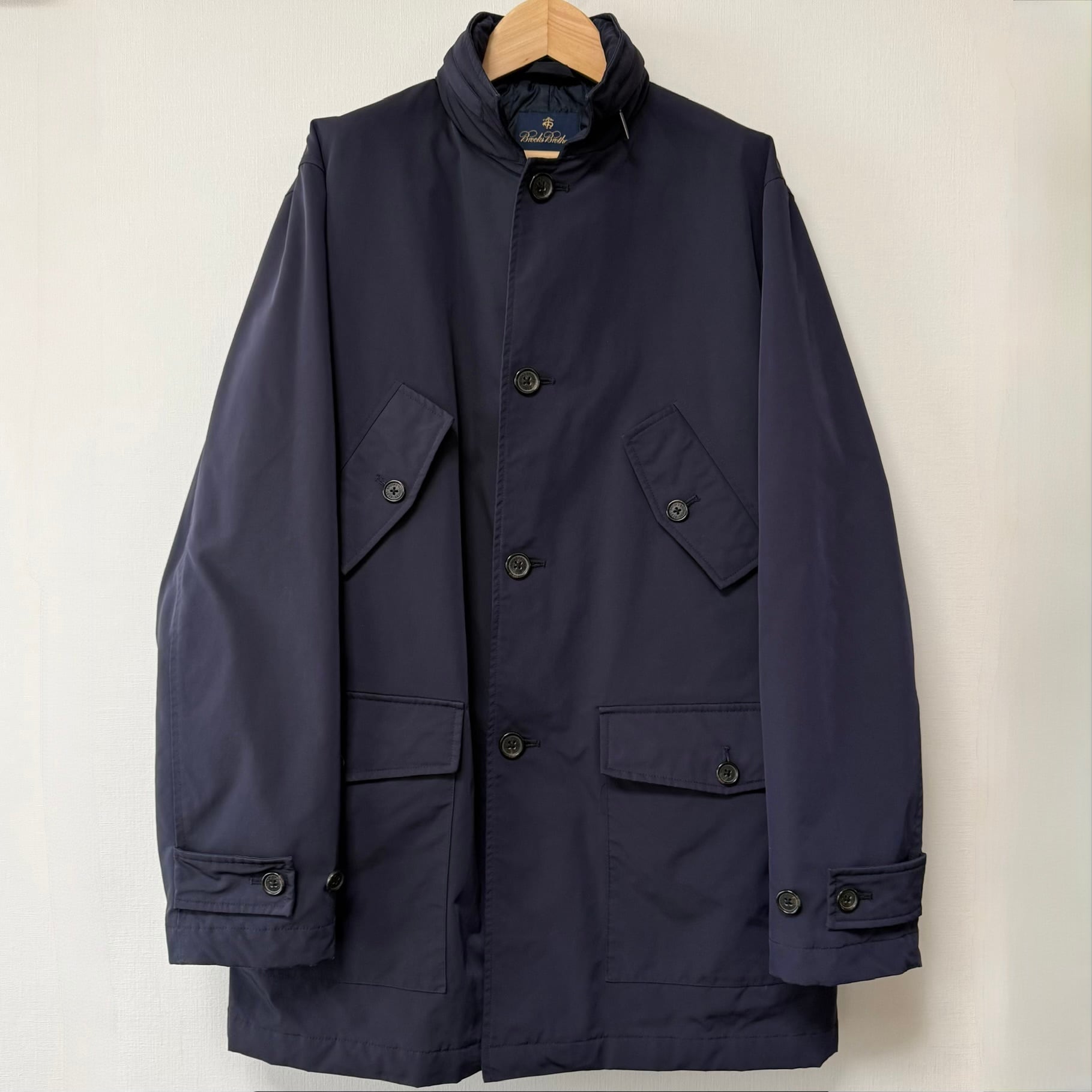 OLD ENGLAND 80-90s イギリス製 ヘリンボーン ウール ダッフルコート