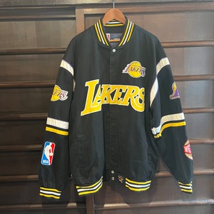 JH Design Lakers stadium jacket
