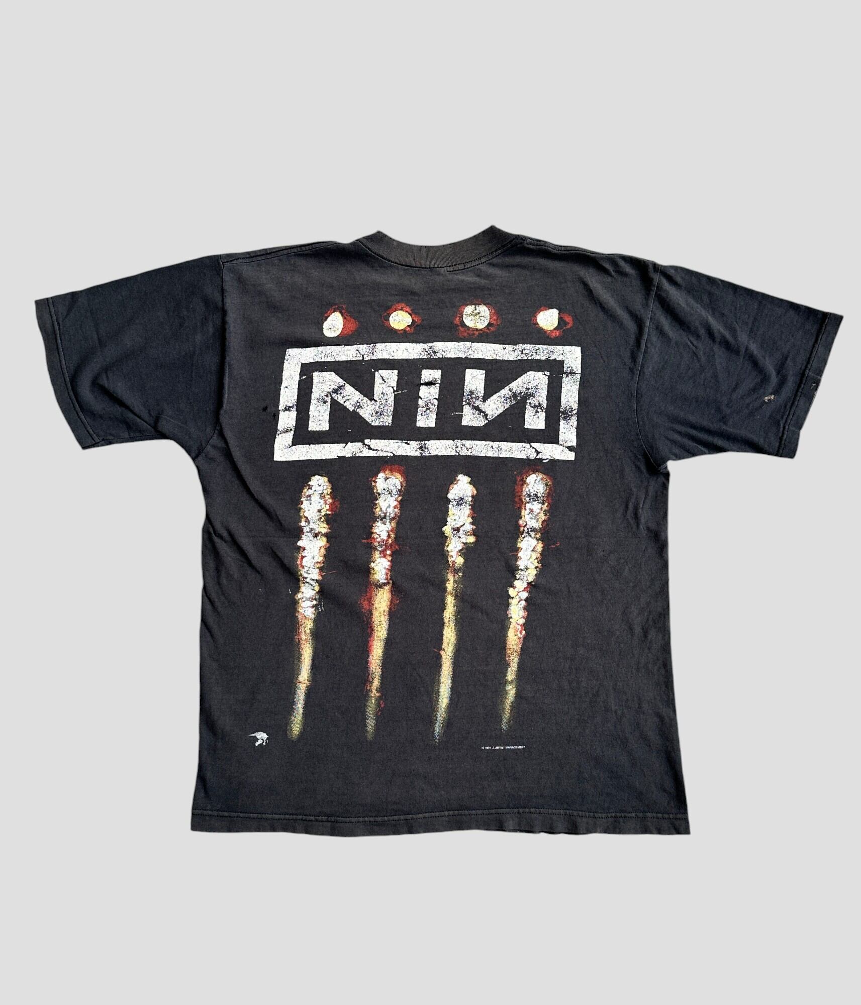 Vintage 90s Rock band T-shirt-NIN- | BEGGARS BANQUET公式通販