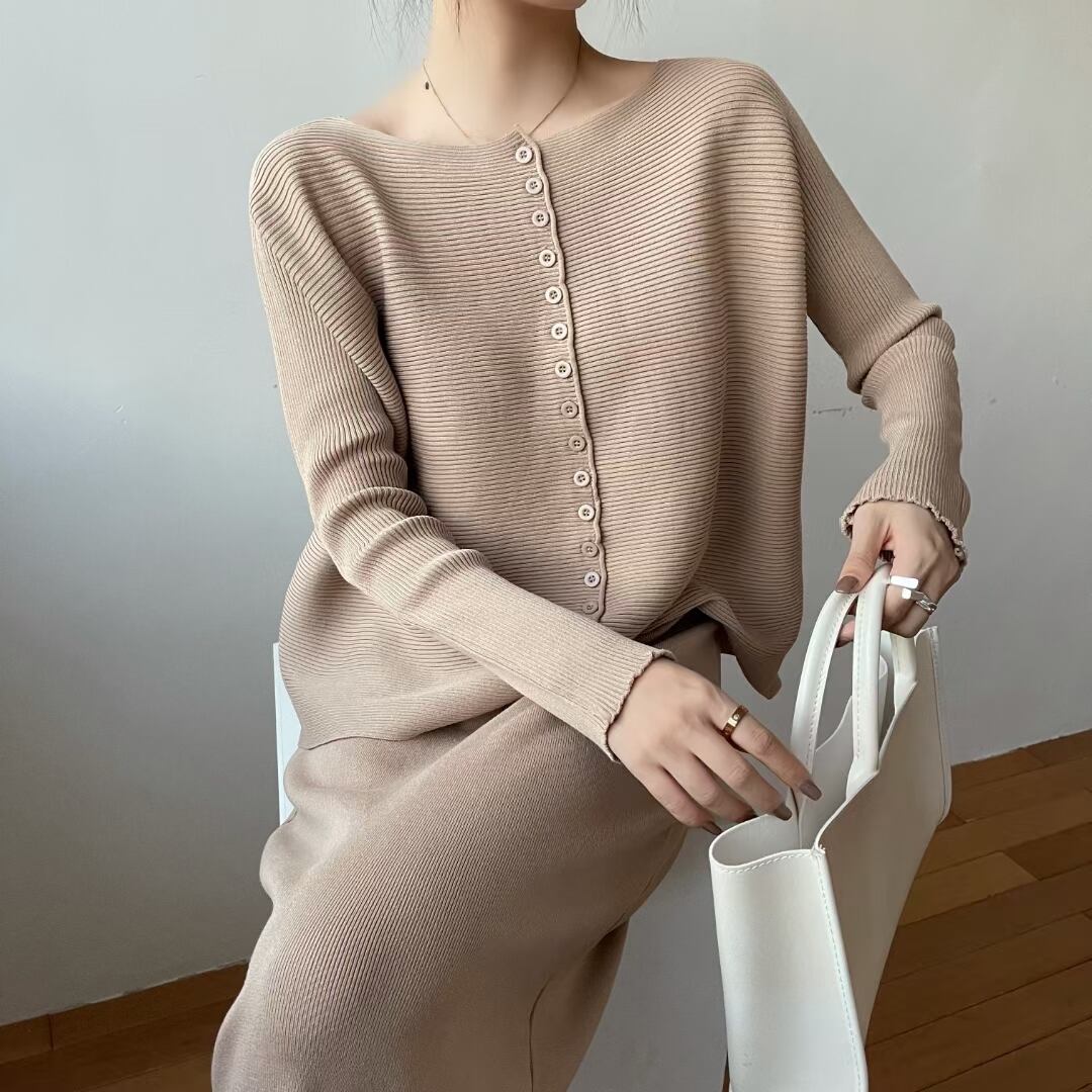 2wayカーデ&スカートset　AJ1050-6087