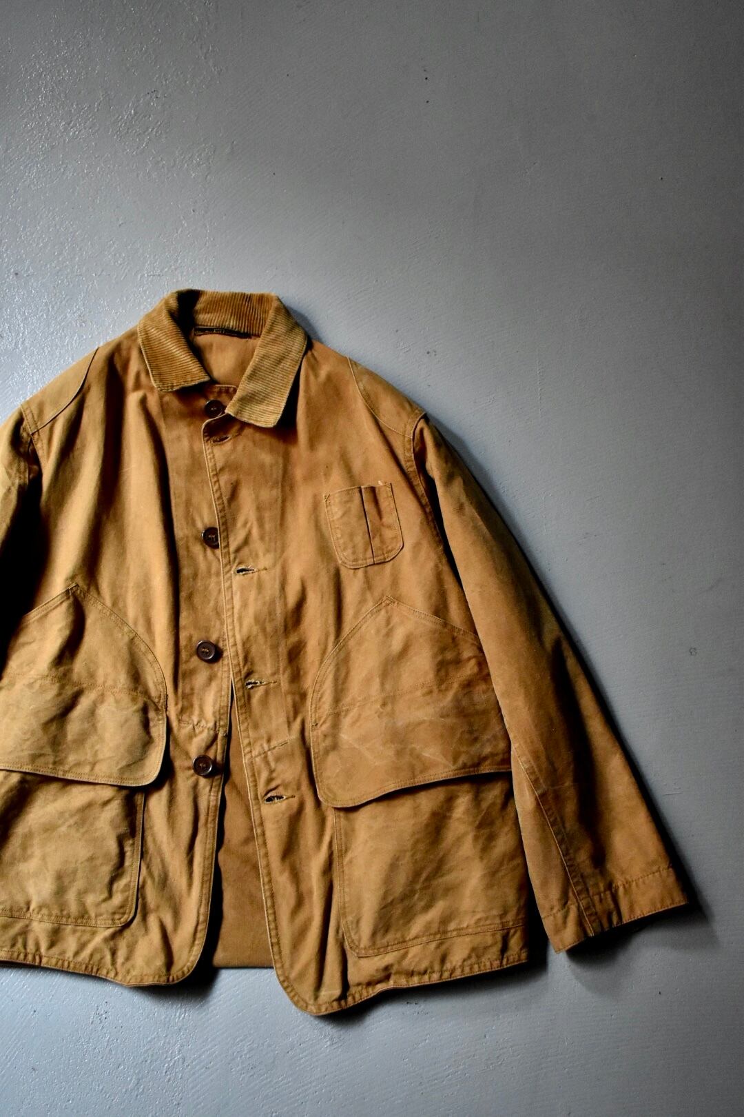 30's- vintage “hunting jkt“ “DRYBAK“ | KEY WEB STORE