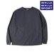 WALLA WALLA SPORT ワラワラスポーツ PRINTABLE L/S TUBE TEE 26FW｜アメリカンコットン 長袖Tシャツ｜チューブボディ シングルステッチ｜日本製 USEDBLACK