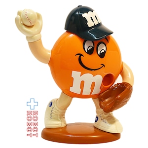 M&M's オレンジ ディスペンサー 野球 エムアンドエムズ