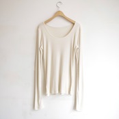 Oblada PURE SILK LONGSLEEVE TEE