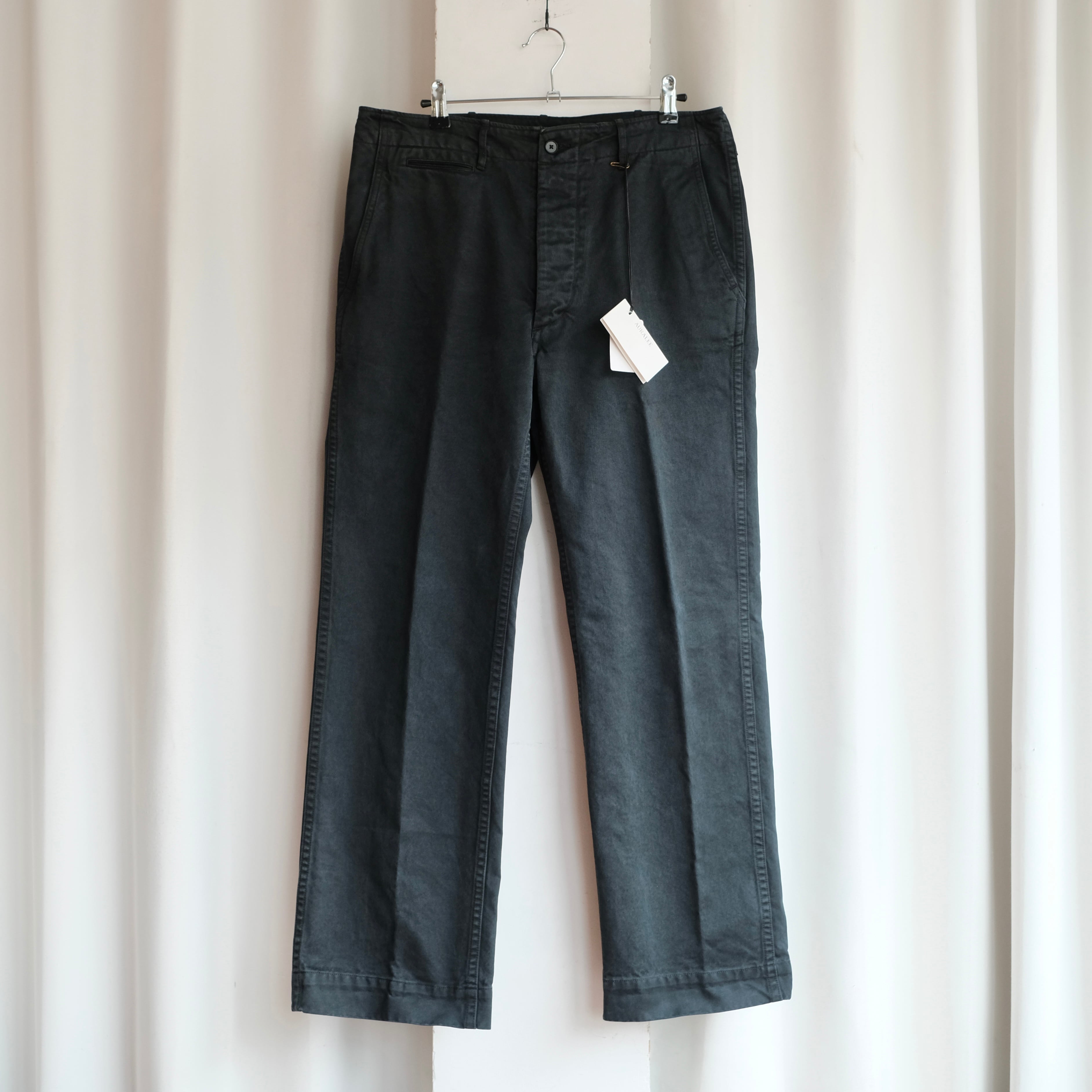 AURALEE 25AW DYED FINX CHINO NARROW PANTS | safarionline