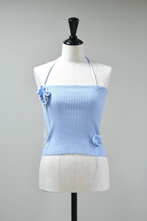 【Kijun】Crochet Knit Tube Top