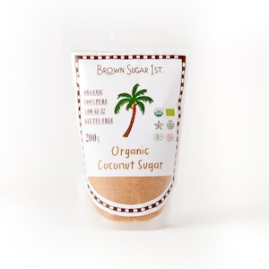 有機ココナッツシュガー（200g袋）｜Organic Coconut Sugar