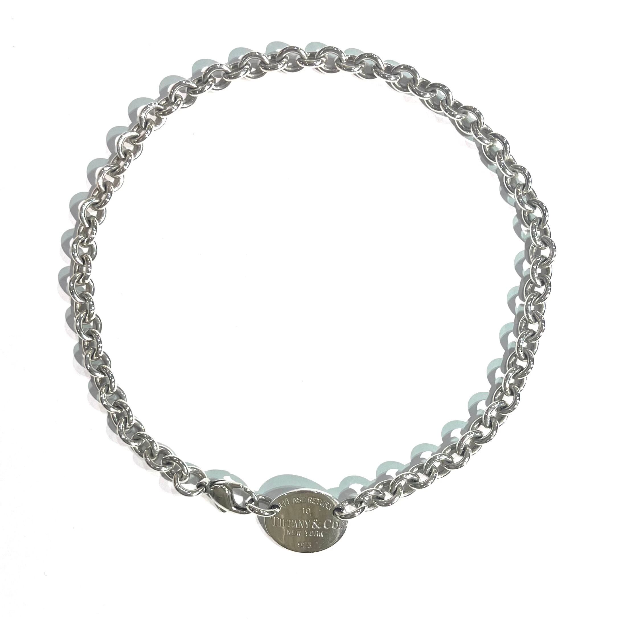 TIFFANY&Co.ティファニー　ナローバーネックレス　メンズ/レディース TIFFANY&Co.（ティファニー） ネックレス 1837 ナロー バー ペンダント
