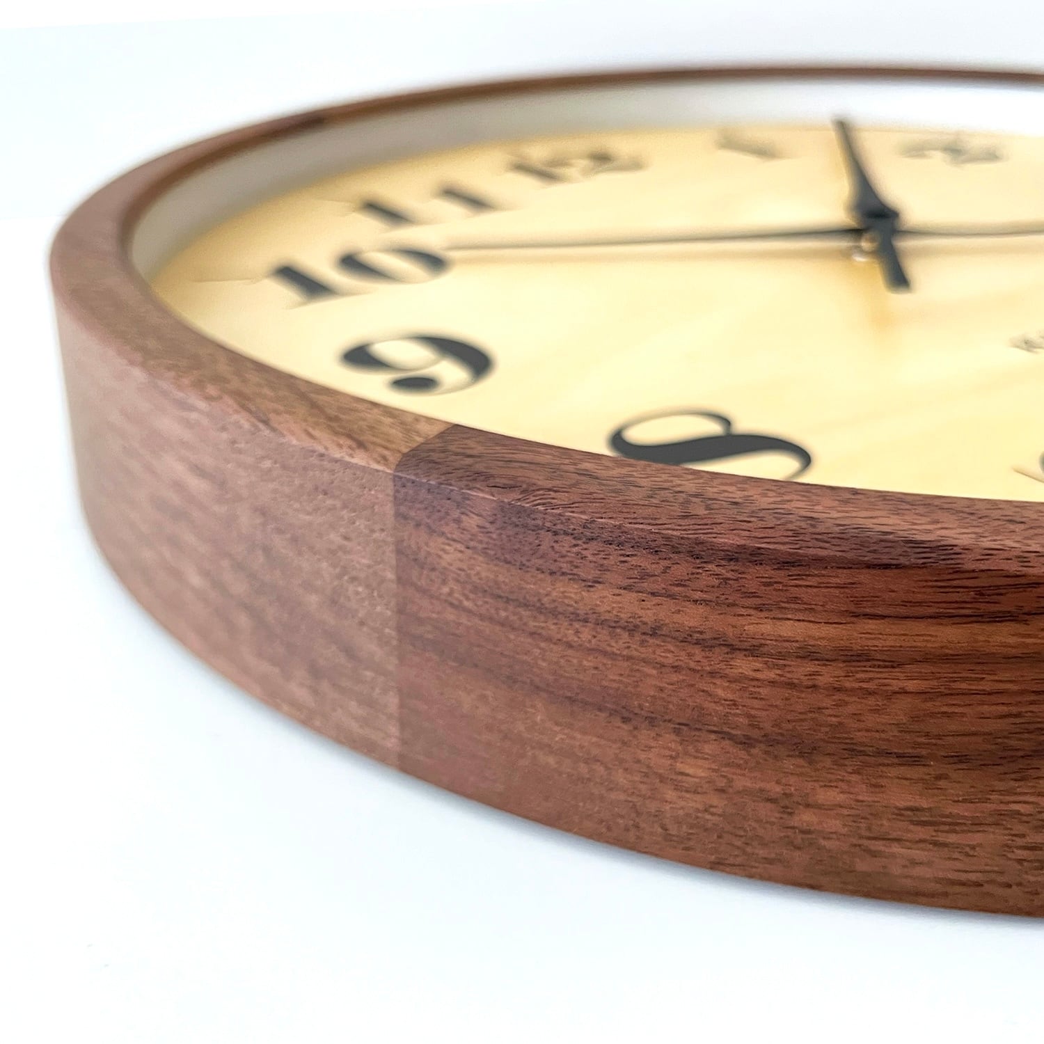 KATOMOKU muku clock 22 LL ウォールナット km-142WA 掛け時計 | 加藤