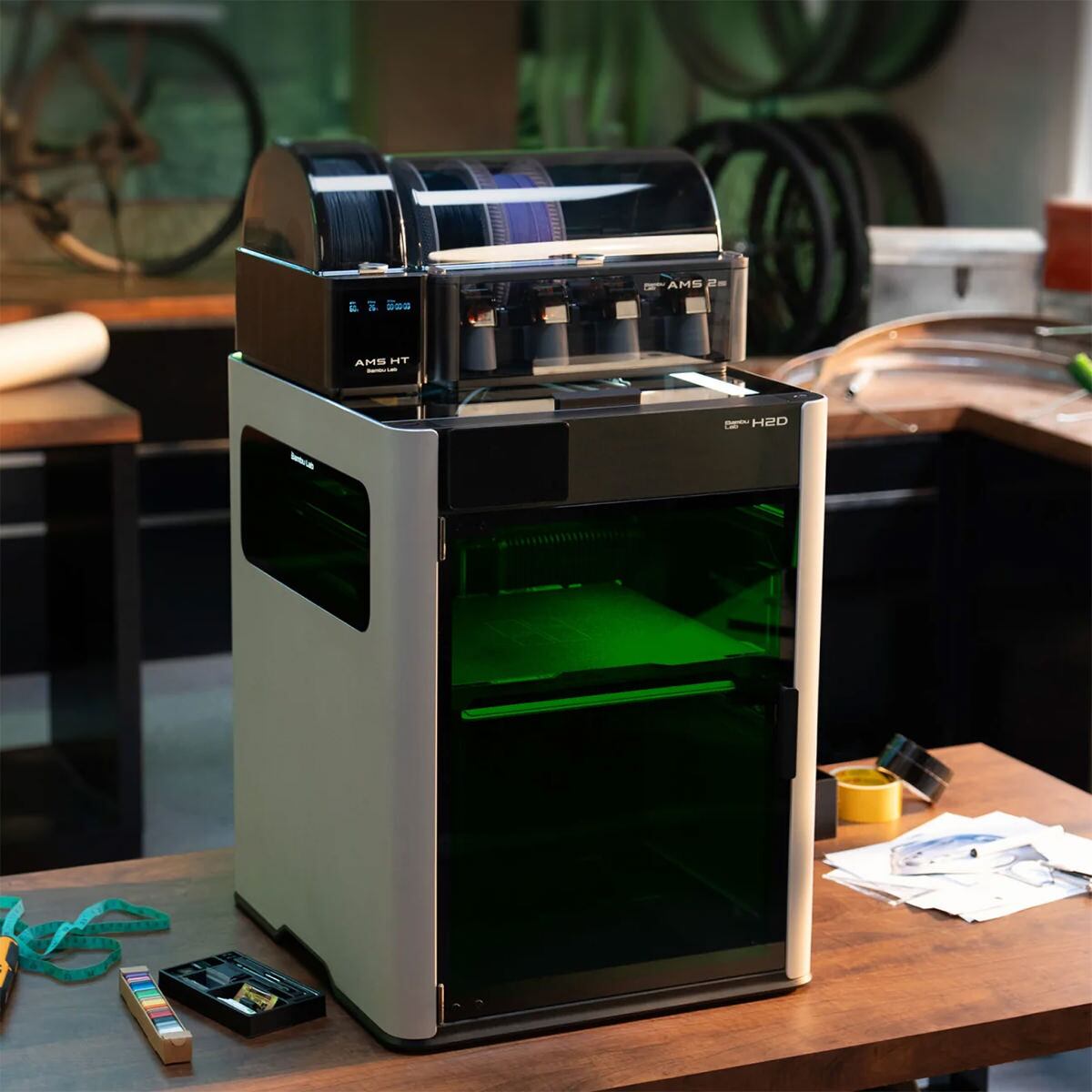 Bambu Lab H2D用 40Wレーザーモジュール Bambu Lab H2D Laser Full Combo (40W) | High-Precision 3D