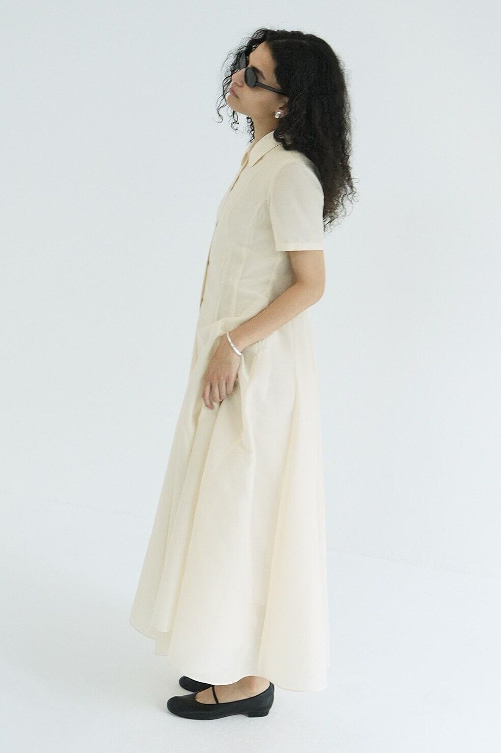 CLANE FULFFY SHEER H/S SHIRT ONEPIECE | FLICKA ASHIYA