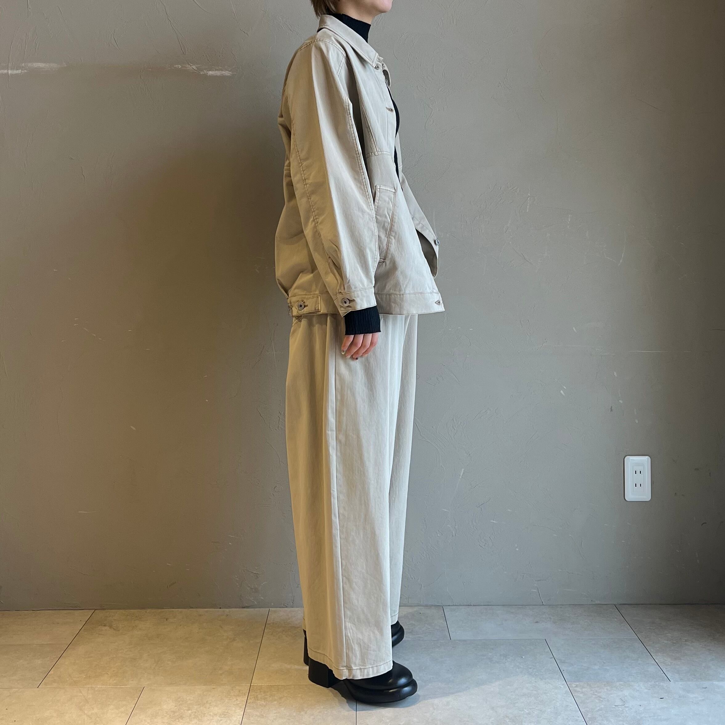 CYNICAL 】ピグメントダイワイドパンツ | valance 福井