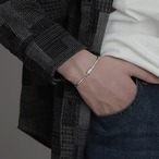 予約 スネークチェーンブレスレット メンズ レディース シルバー 細身 編み込み風モチーフ 上品 シンプル 韓国風 カジュアル オフィス きれいめ 重ね付け ユニセックス 軽量 腕輪 y12131