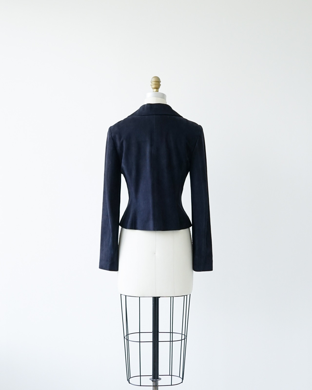 〈CHANEL〉Suede Cropped Jacket 02C