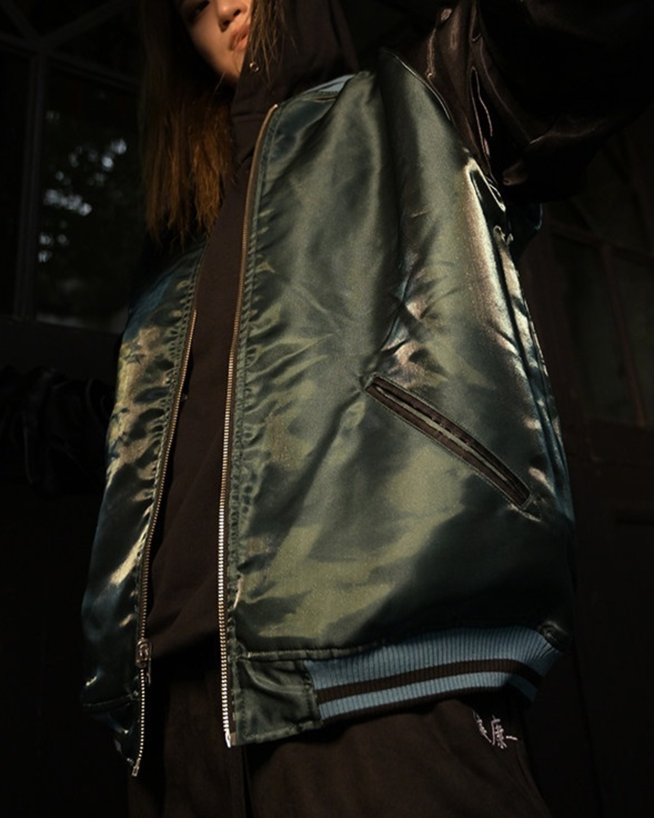 Qilin  Yokosuka  Reversible Jacket 2color 【G1042】