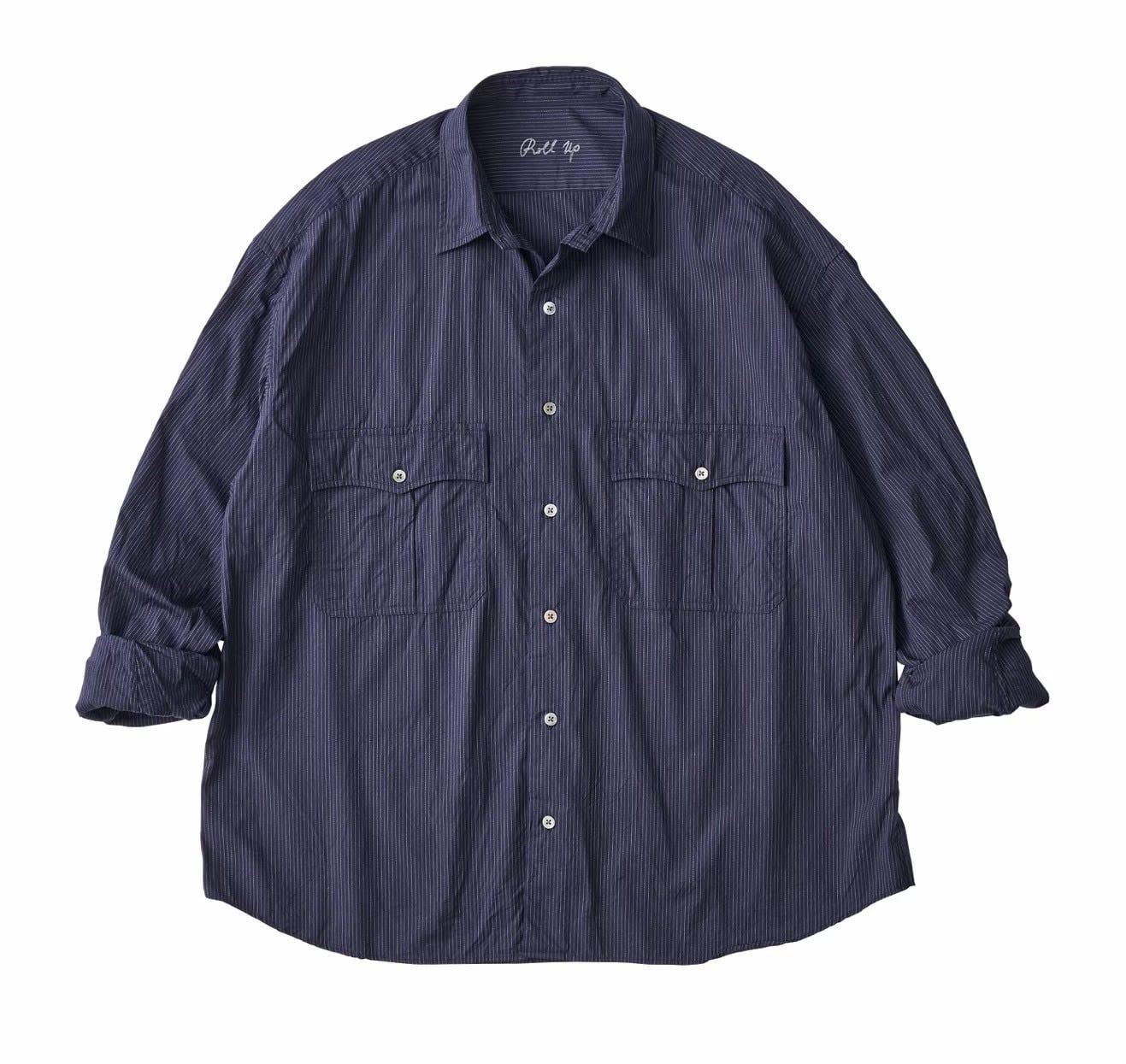 ROLL UP PIN STRIPE SHIRT | 【OFFICIAL】PORTER CLASSIC ONLINE ROLL UP PIN STRIPE SHIRT | 【OFFICIAL】PORTER CLASSIC ONLINE