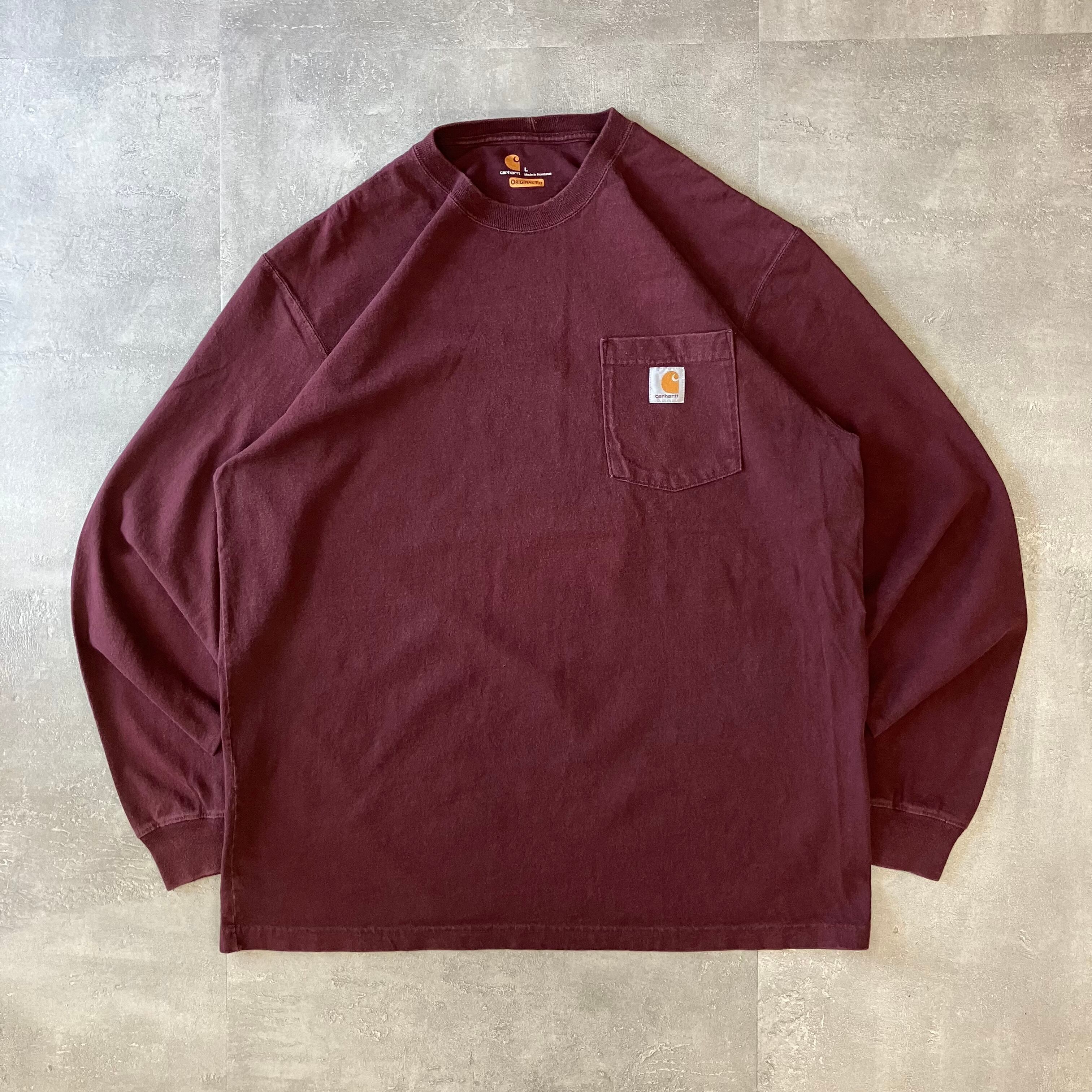 《L size》Carhartt カーハート ロングスリーブTシャツ ポケットTシャツ No.3105