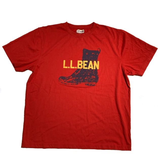 L.L.BEAN  Tシャツ ラバープリント メンズ L