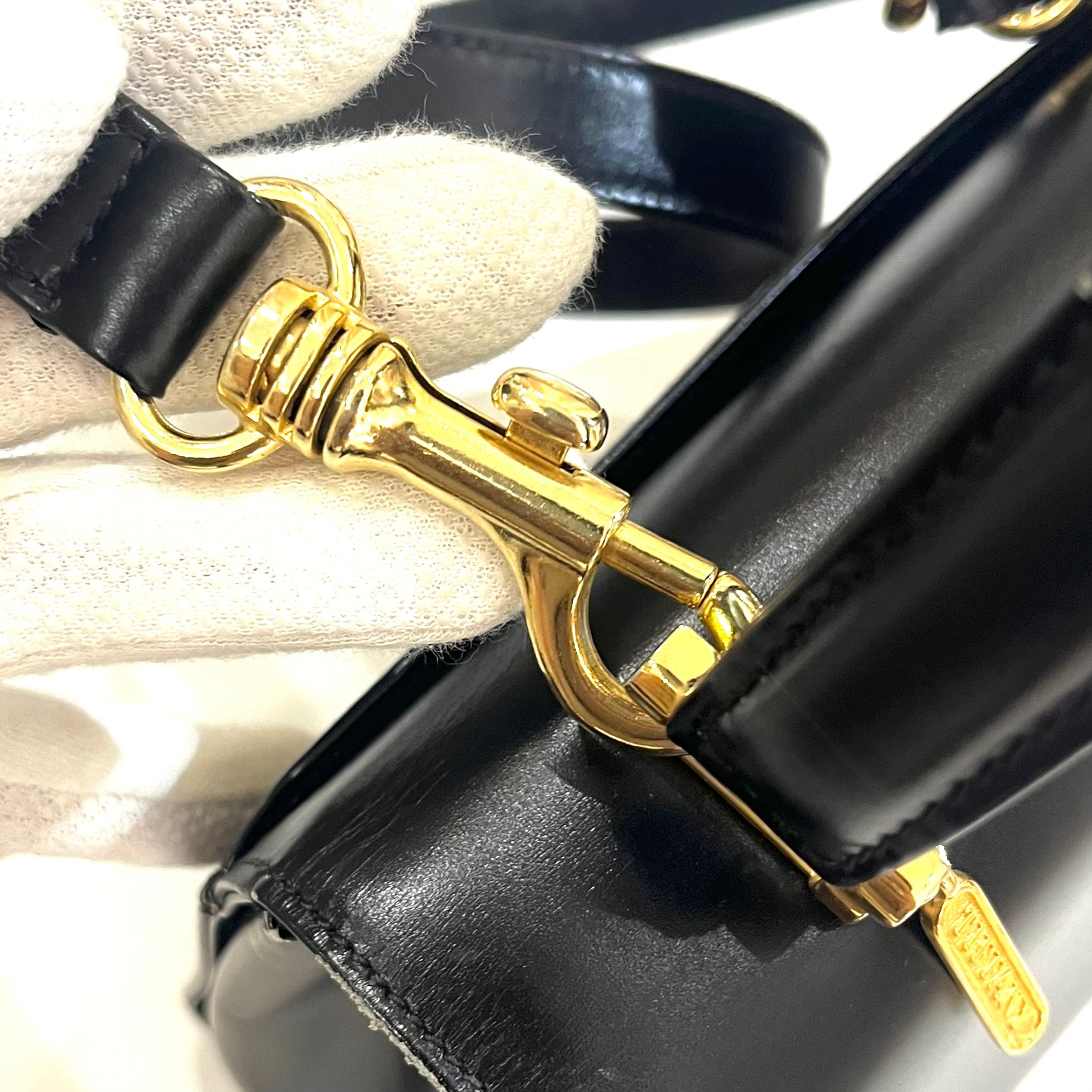 Tiffany & Co. ブラックレザー ストラップ