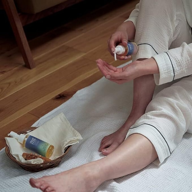 SLEEP STEP ボディオイル〈クリアビューティー〉100mL リラックスの香りと天然由来成分で、“いたわりのボディケア”を