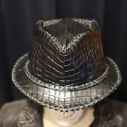 Wild Leather Hat 【 Black The Thing 】ショートブリム・予約受付販売