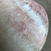 ポークストーン*ハート2*天然石インテリア*置き物