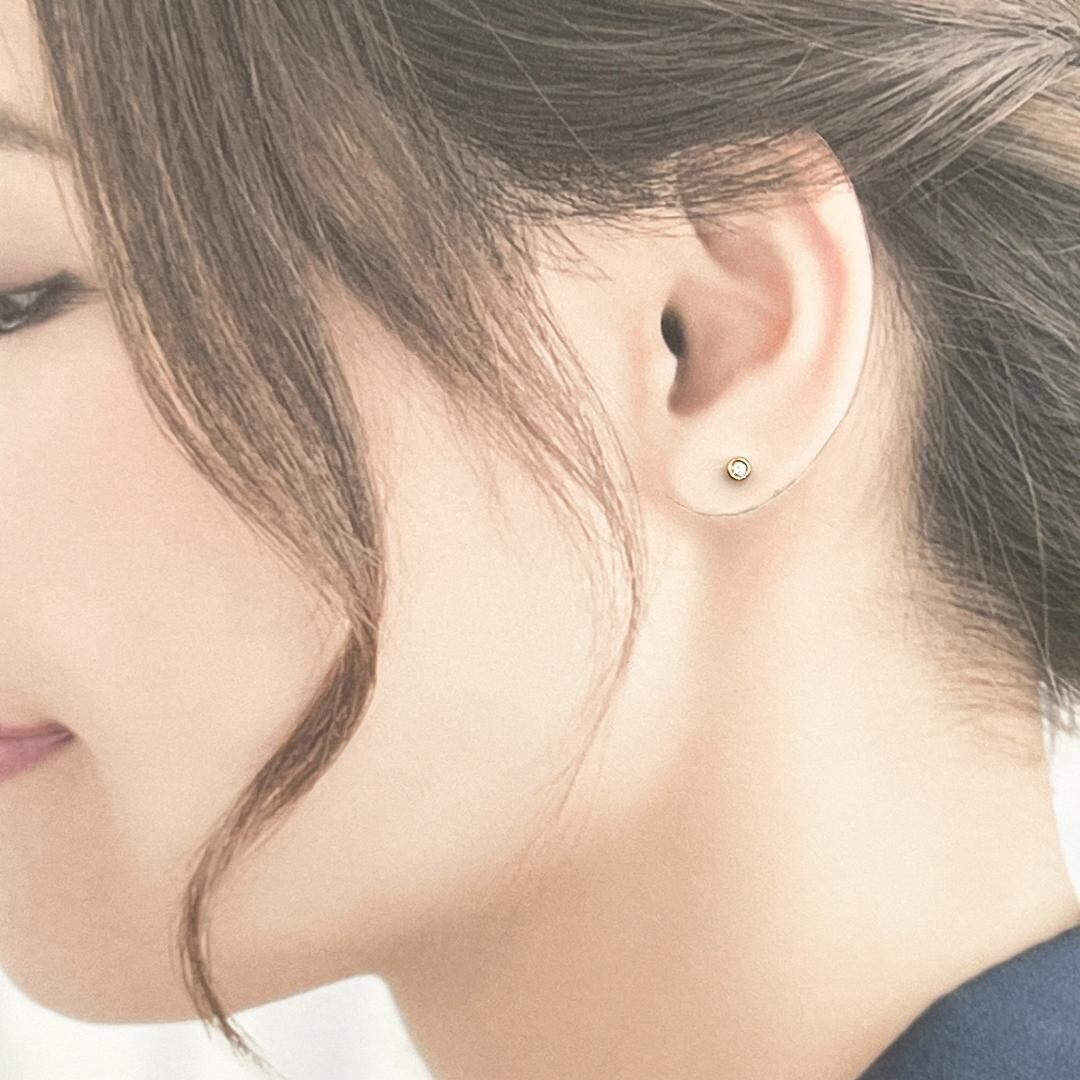 直径3.4mm】ティファニー Tiffany レディース バイザヤード ピアス ...