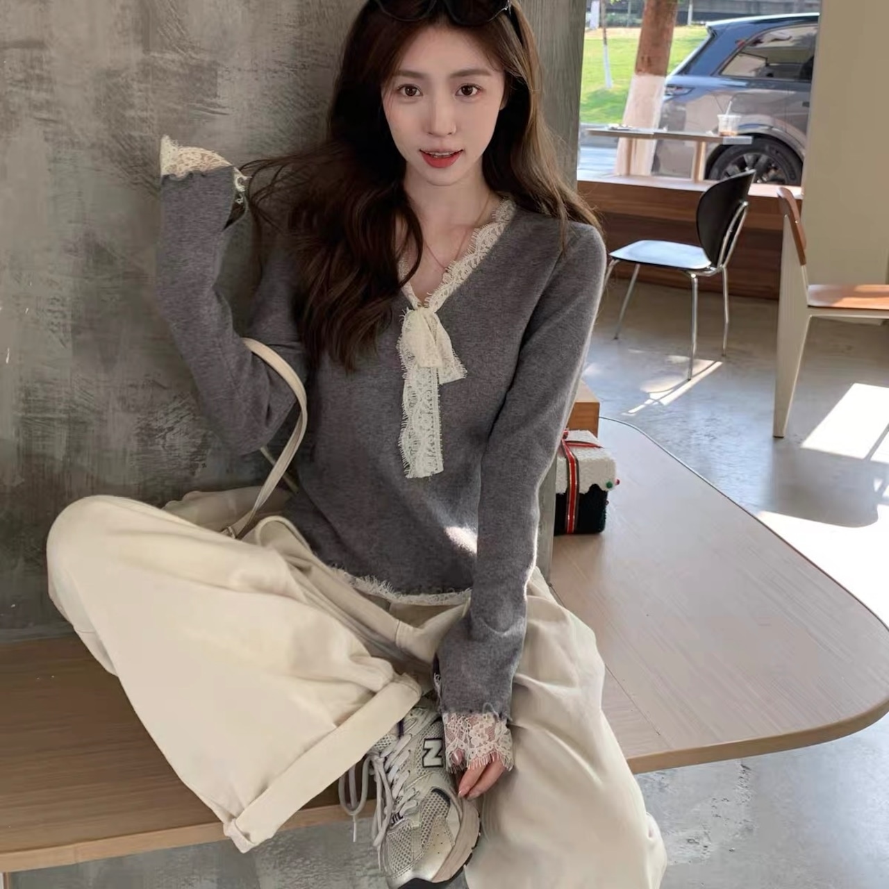 French Chic Knit Top